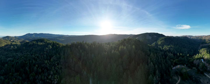 Camp Tamarancho viewed from a high point